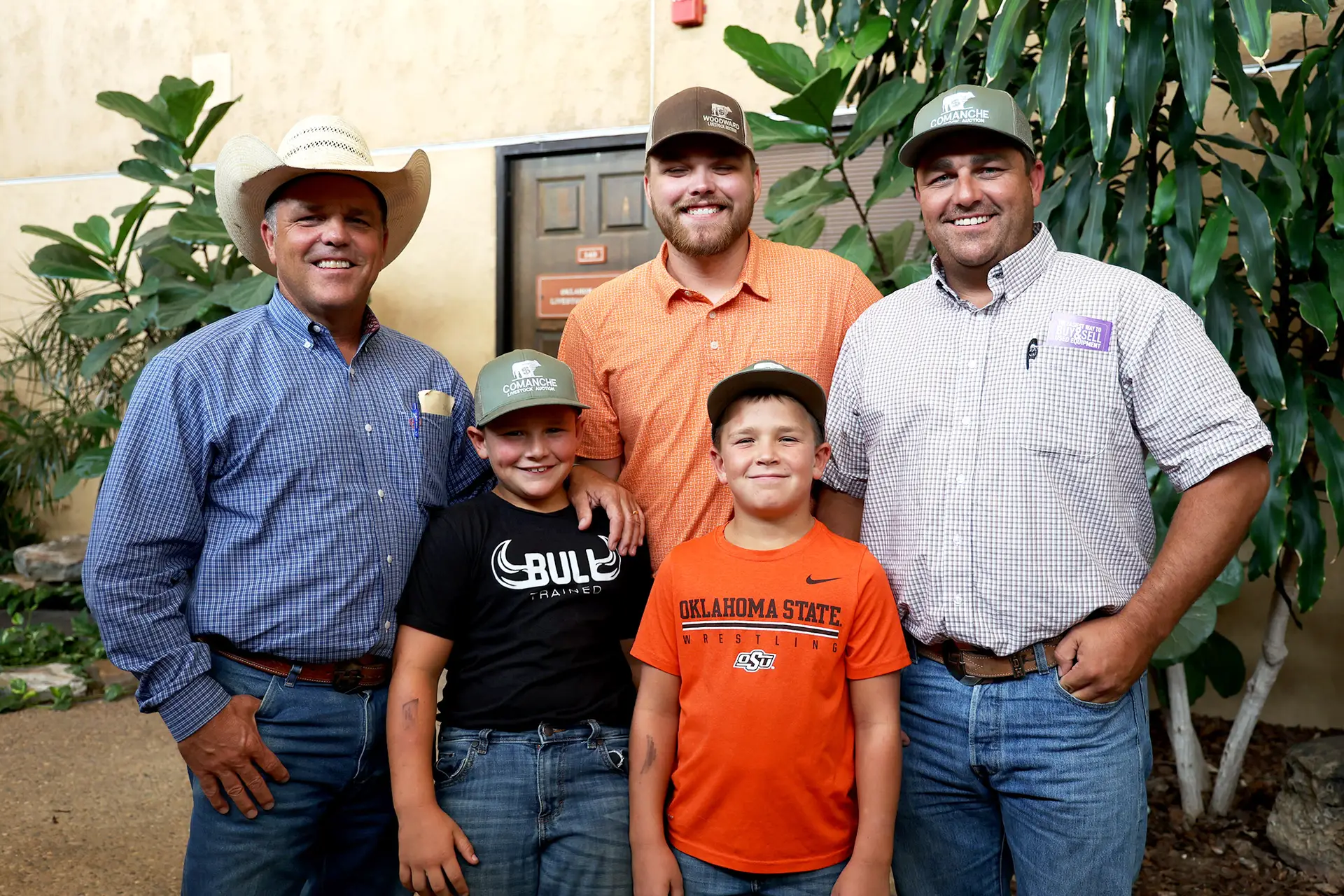 Western Livestock Auctions: Ben, Seth, Peyton and Grandsons